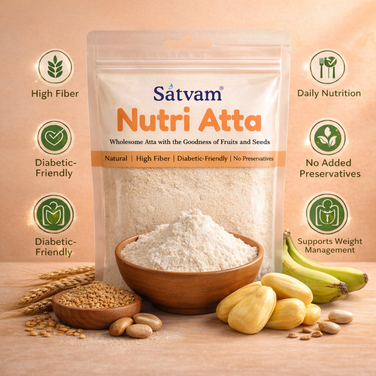Satvam Nutri Atta